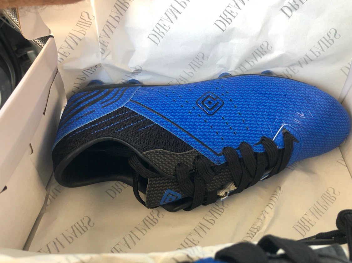 Dream Pairs Blue Soccer Cleats - photo 2