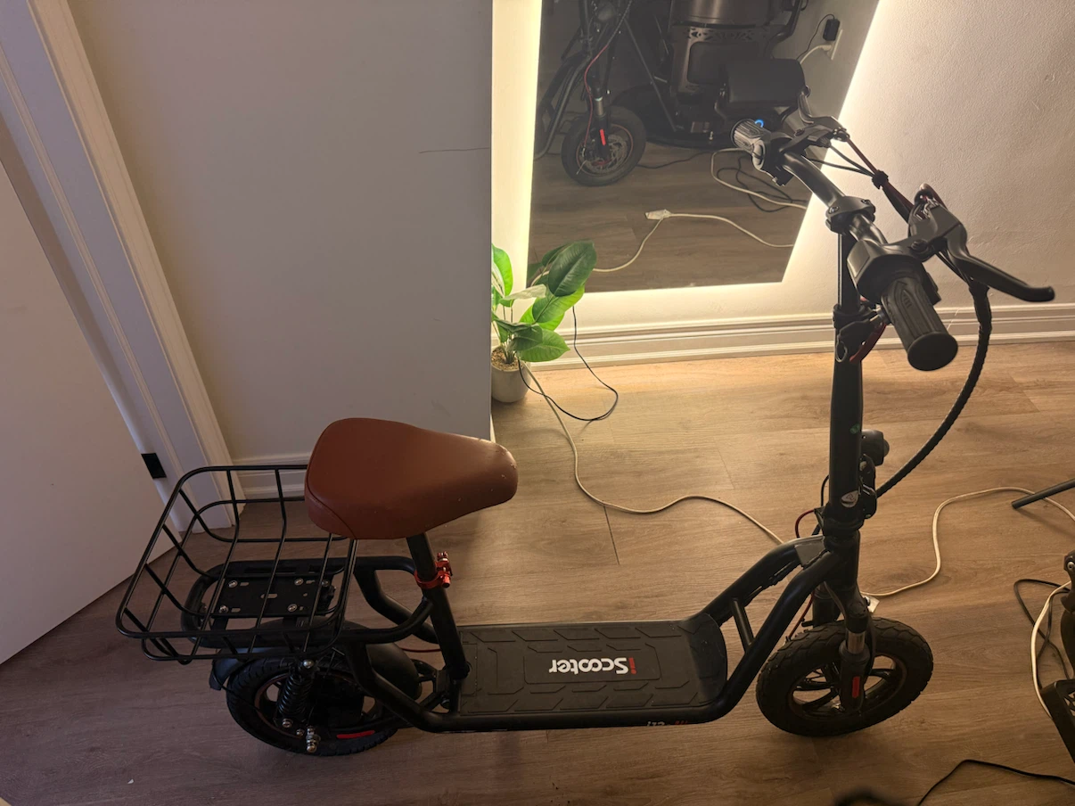 Scooter with Basket