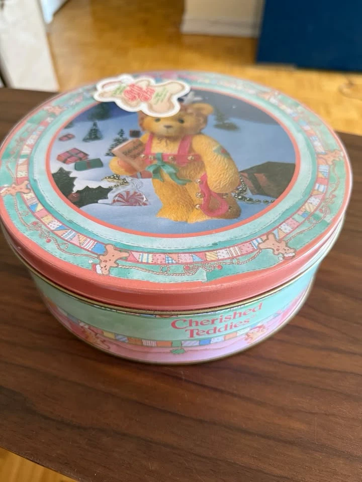 Cherished Teddies 1999 Limited Holiday Collectible Tin Gift Set - photo 3