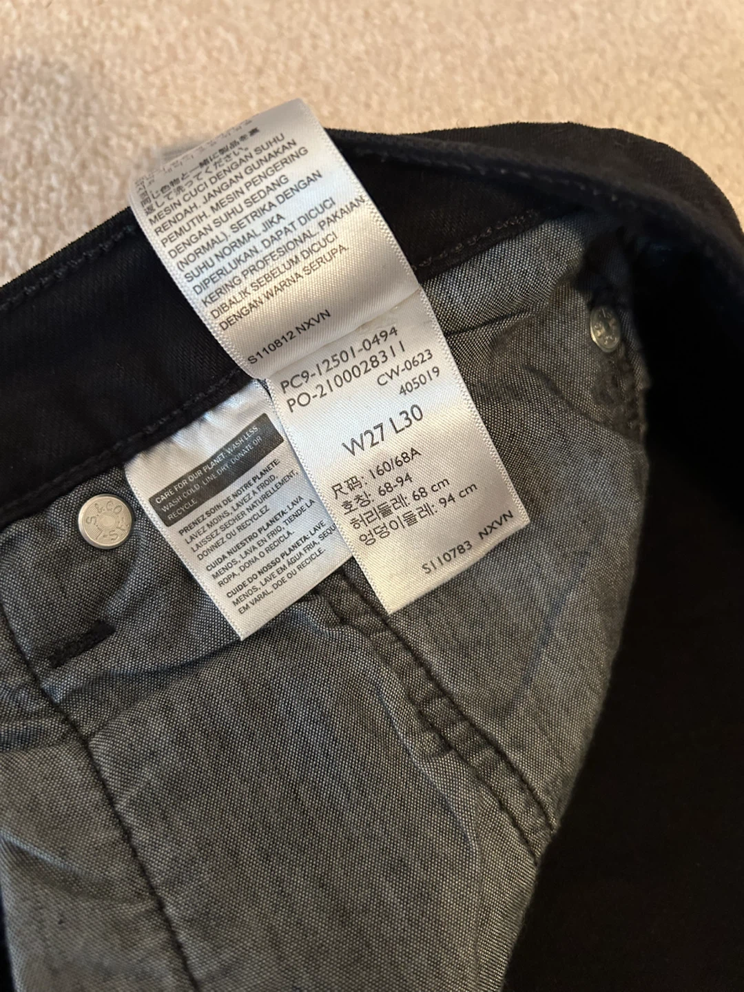 Black Levi Jeans - photo 5