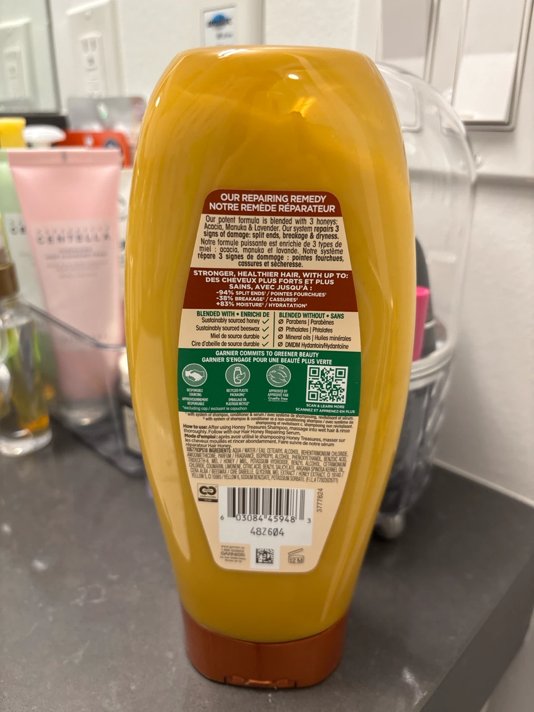 Garnier Whole Blends Honey Treasures Repairing Conditioner - photo 2