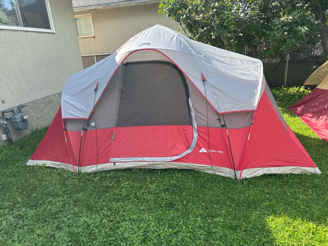Ozark Trail 6-Person Dome Tent Combo with 2 Sleeping Bags