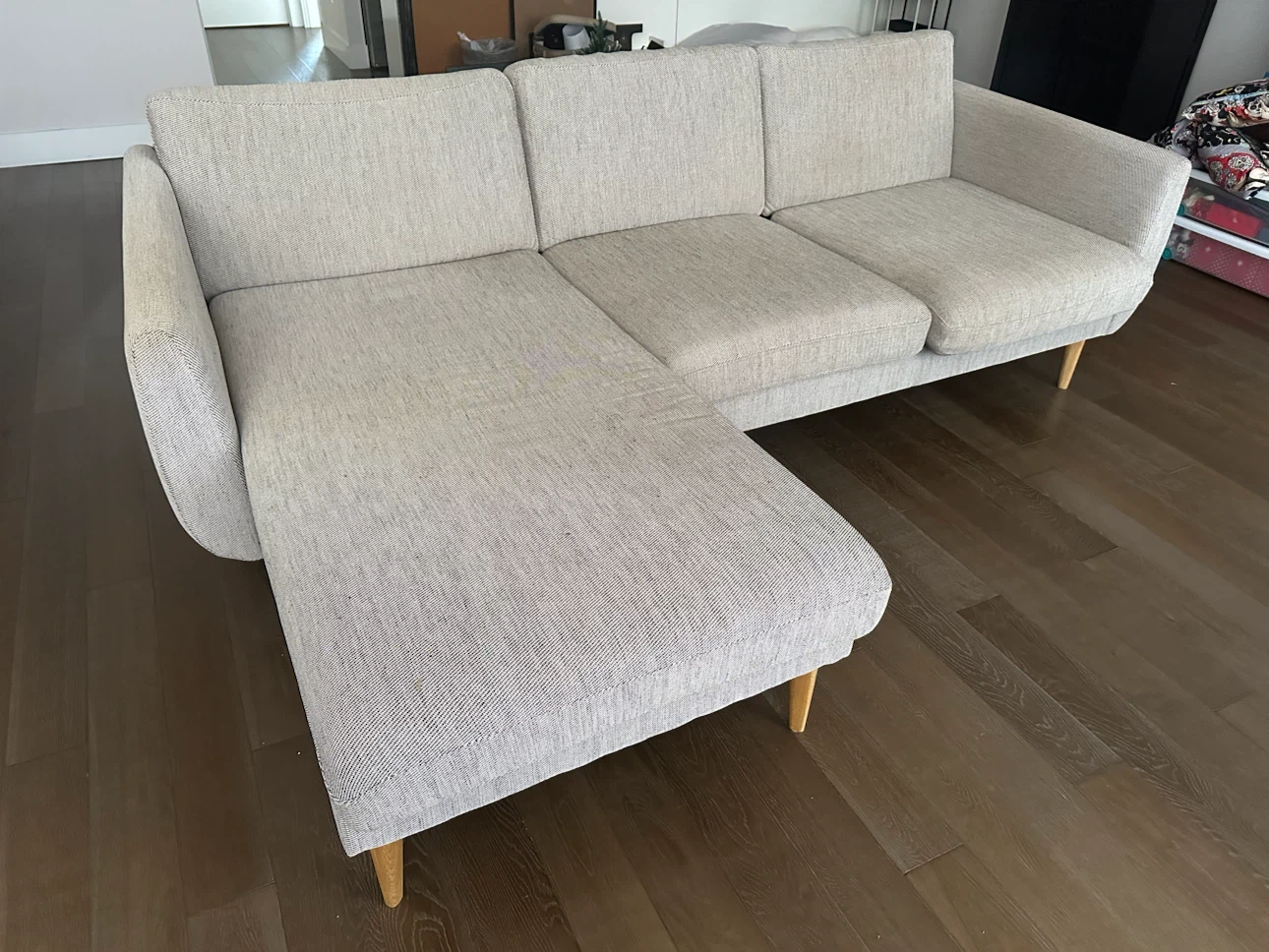 Ikea SMEDSTORP Sofa with Chaise