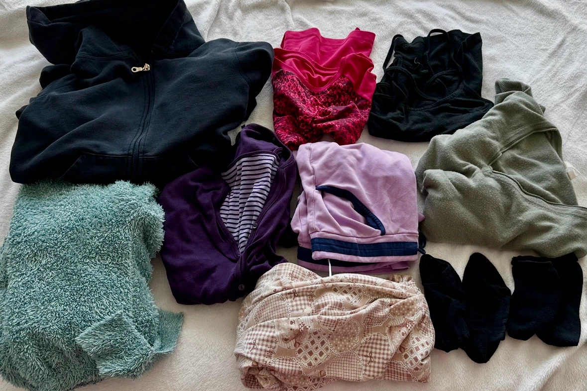 Assorted women's loungewear bundle