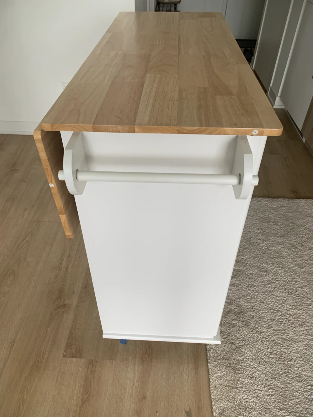 Kitchen Island with Drop Leaf - photo 2