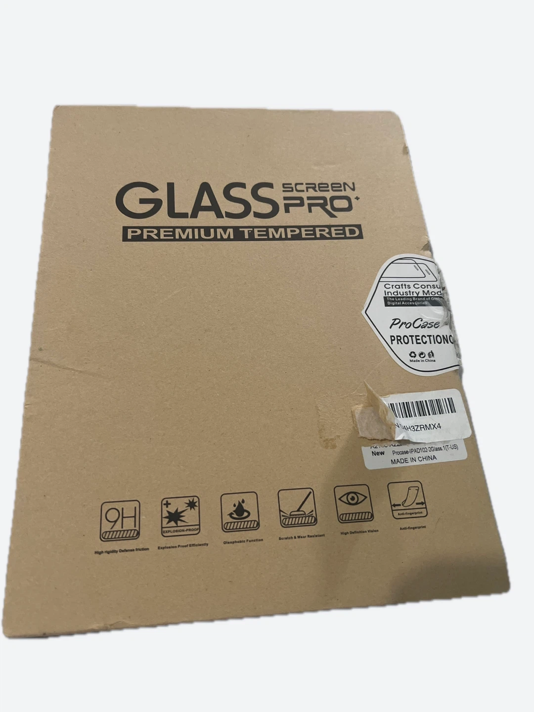 ProCase Premium Tempered Glass Screen Protector for iPad 10.2"