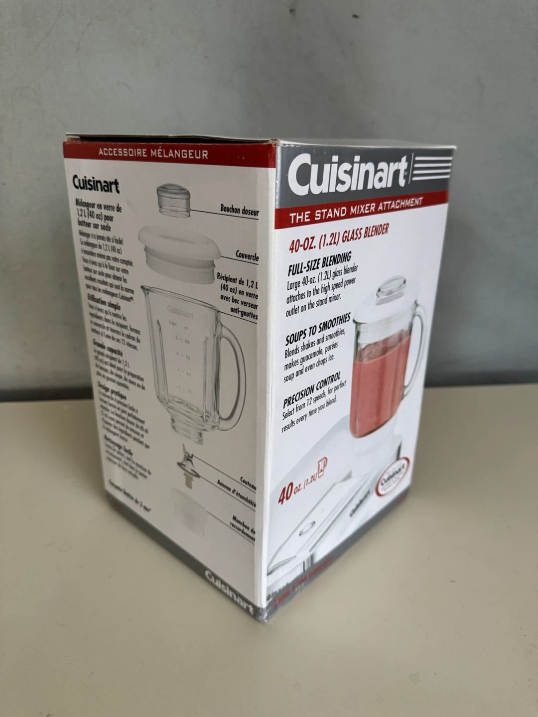 Cuisinart 40-oz. Glass Blender Attachment for Stand Mixer - photo 3