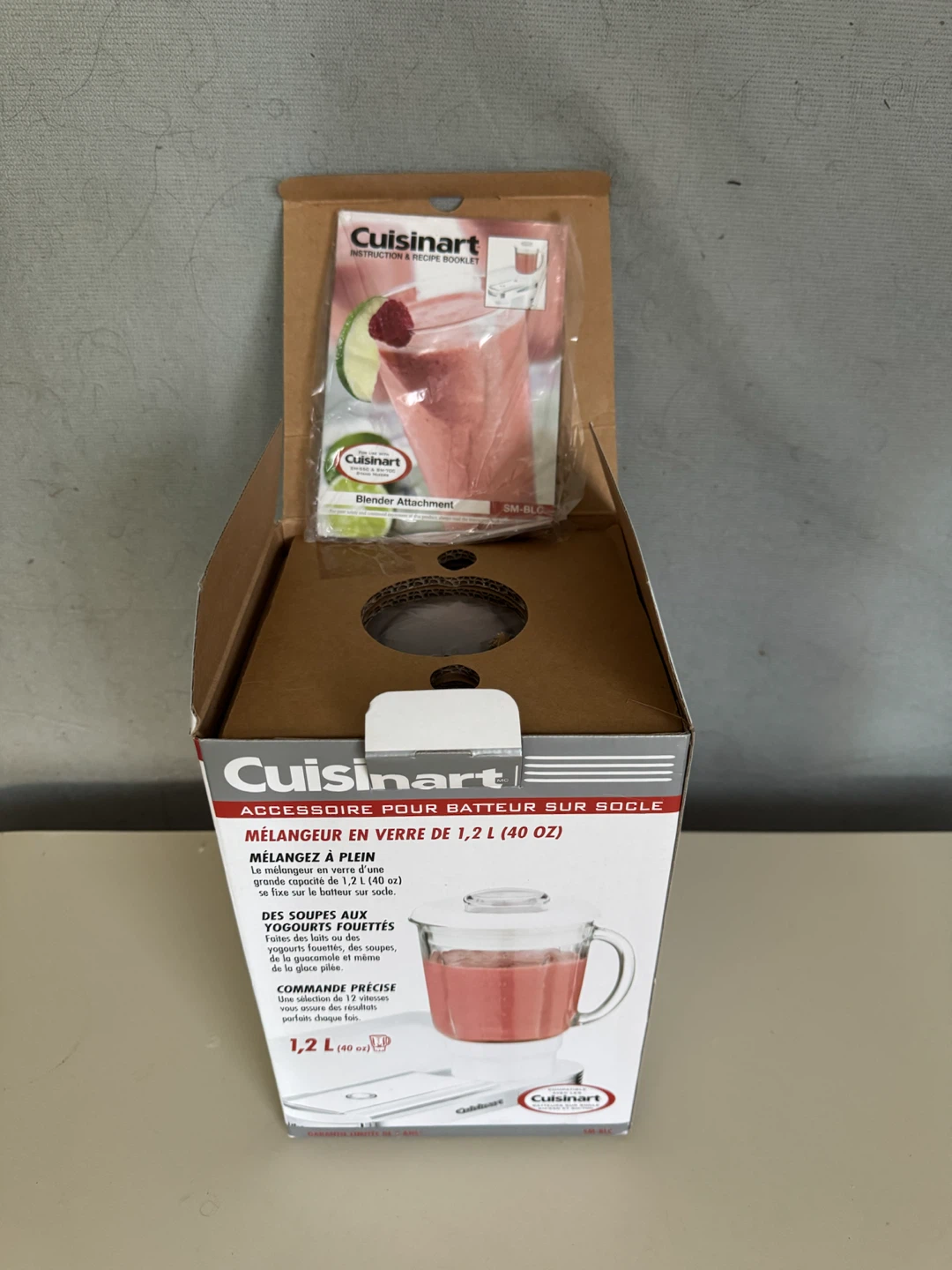 Cuisinart 40-oz. Glass Blender Attachment for Stand Mixer - photo 4