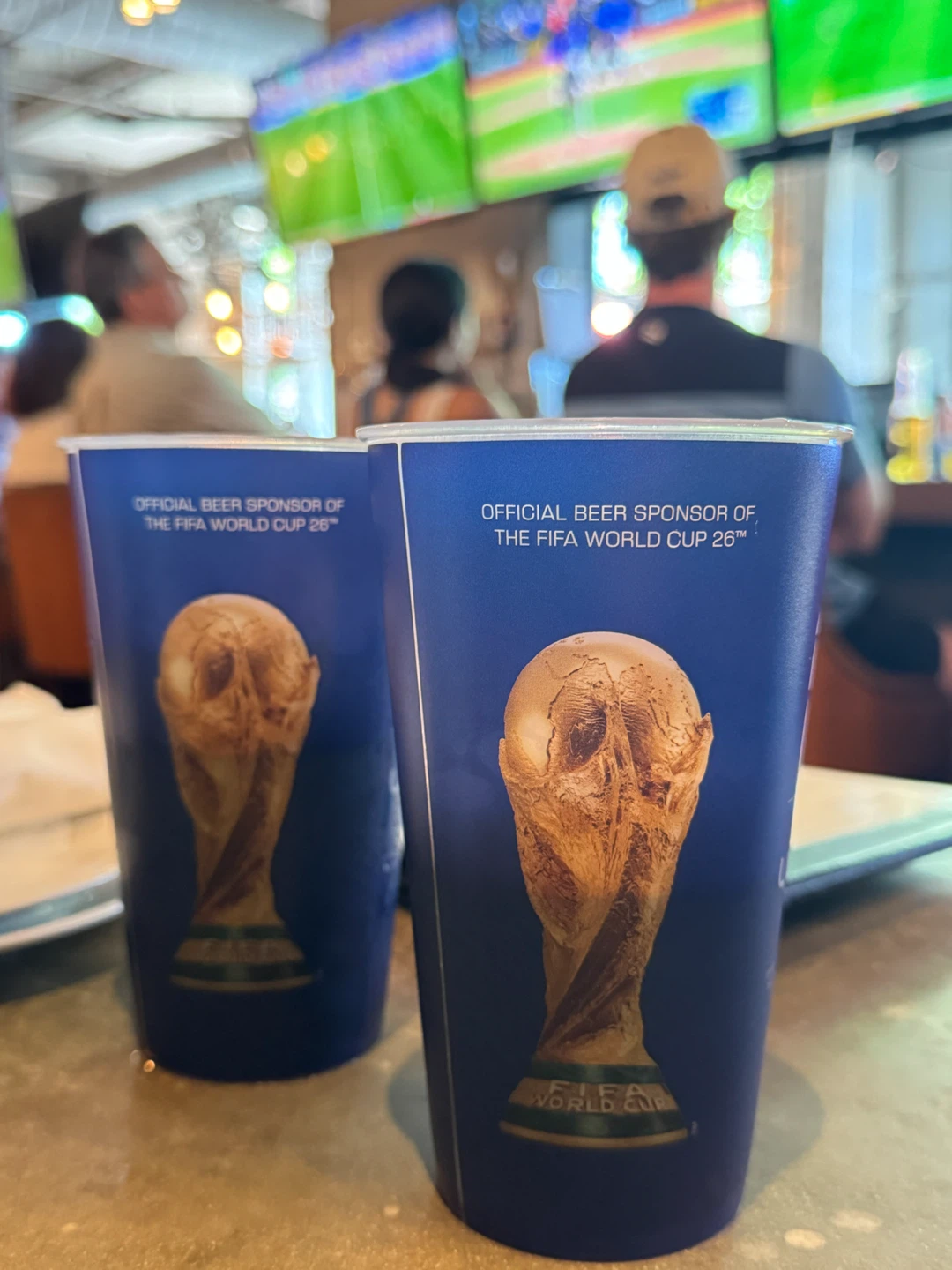 Official FIFA World Cup 26 Beer Cups