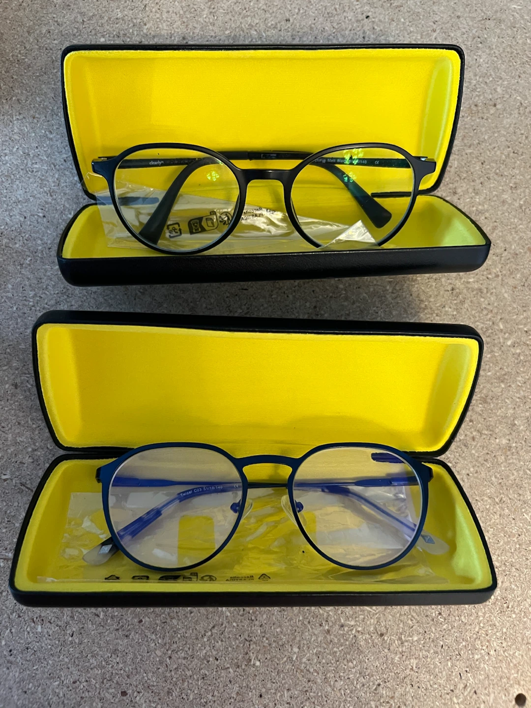 Clearly Glasses with Cases