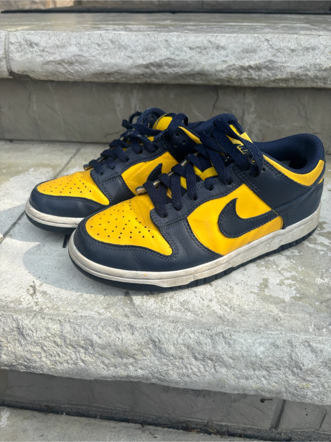 Nike Dunk Low "Michigan" Sneakers - photo 2
