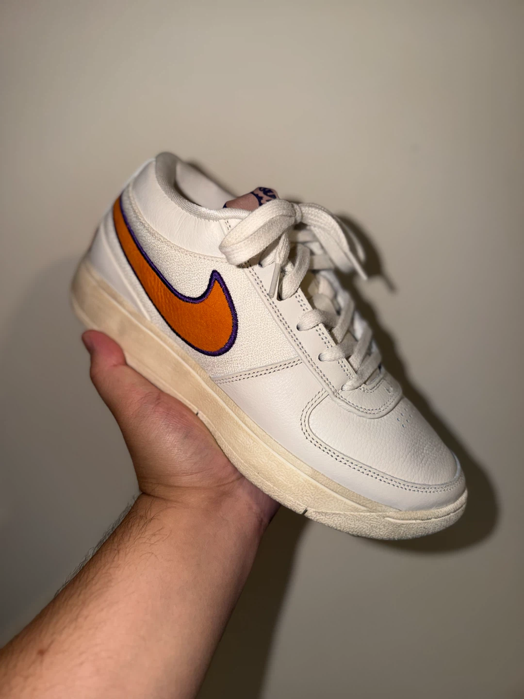 Nike Book 1 Sail / Clay Orange - Court Purple - photo 2