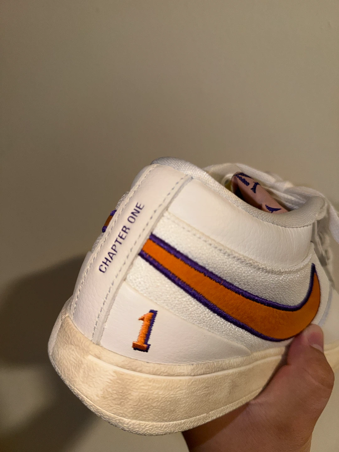 Nike Book 1 Sail / Clay Orange - Court Purple - photo 3