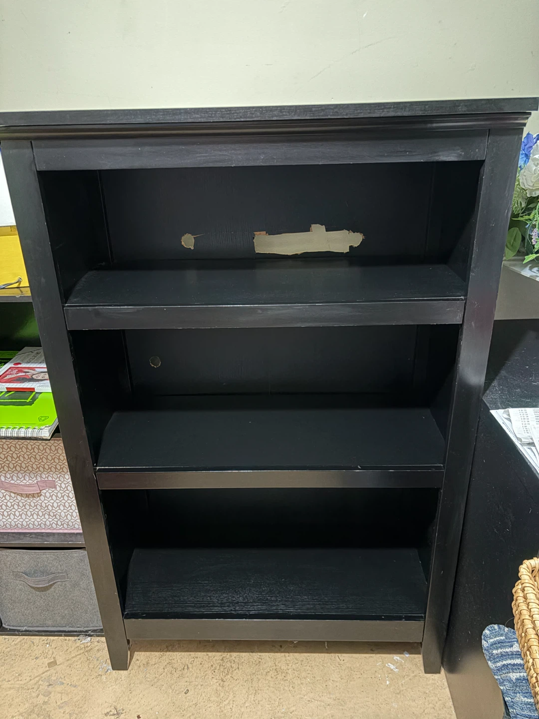 Black Bookcase