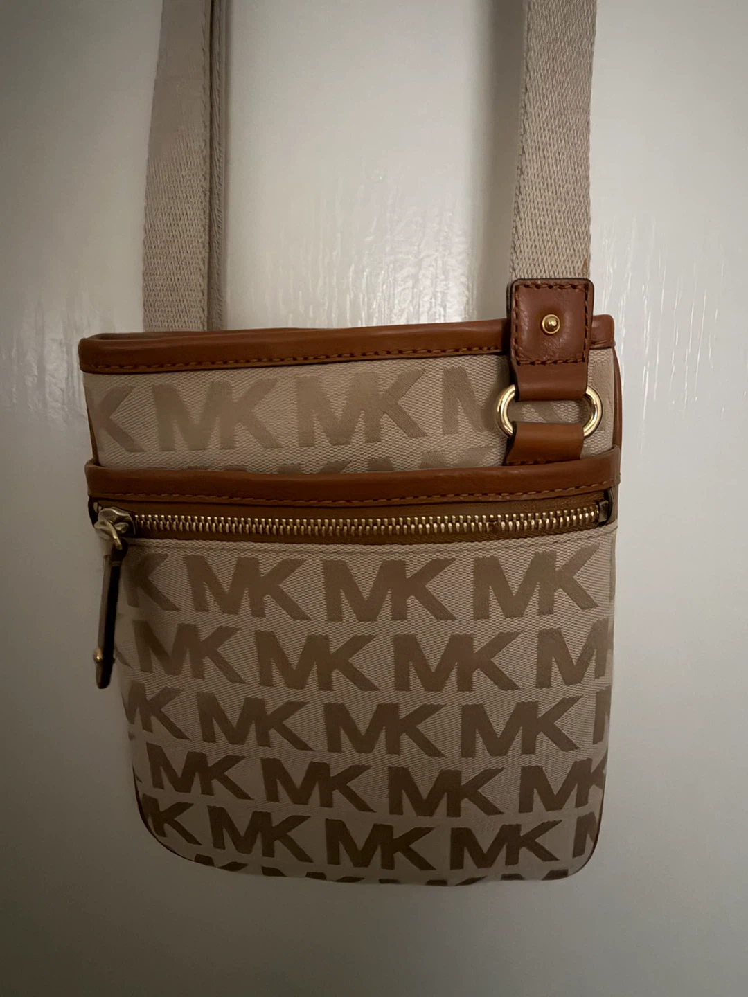 Michael Kors MK Logo Crossbody Bag