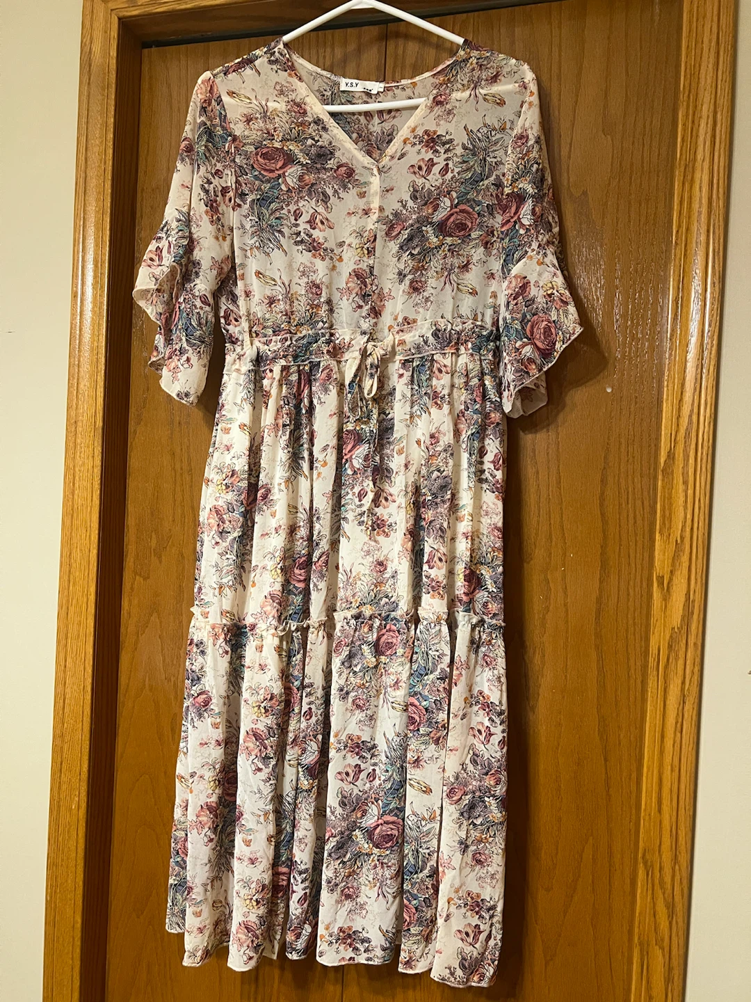 V.S.Y. Floral Maxi Dress