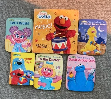 Sesame Street Board Books - Elmo, Big Bird, Abby & More!