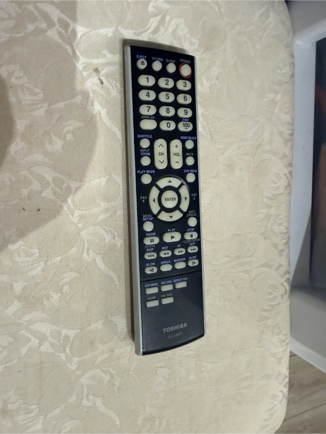 Toshiba DC-LWB1 Universal Remote Control