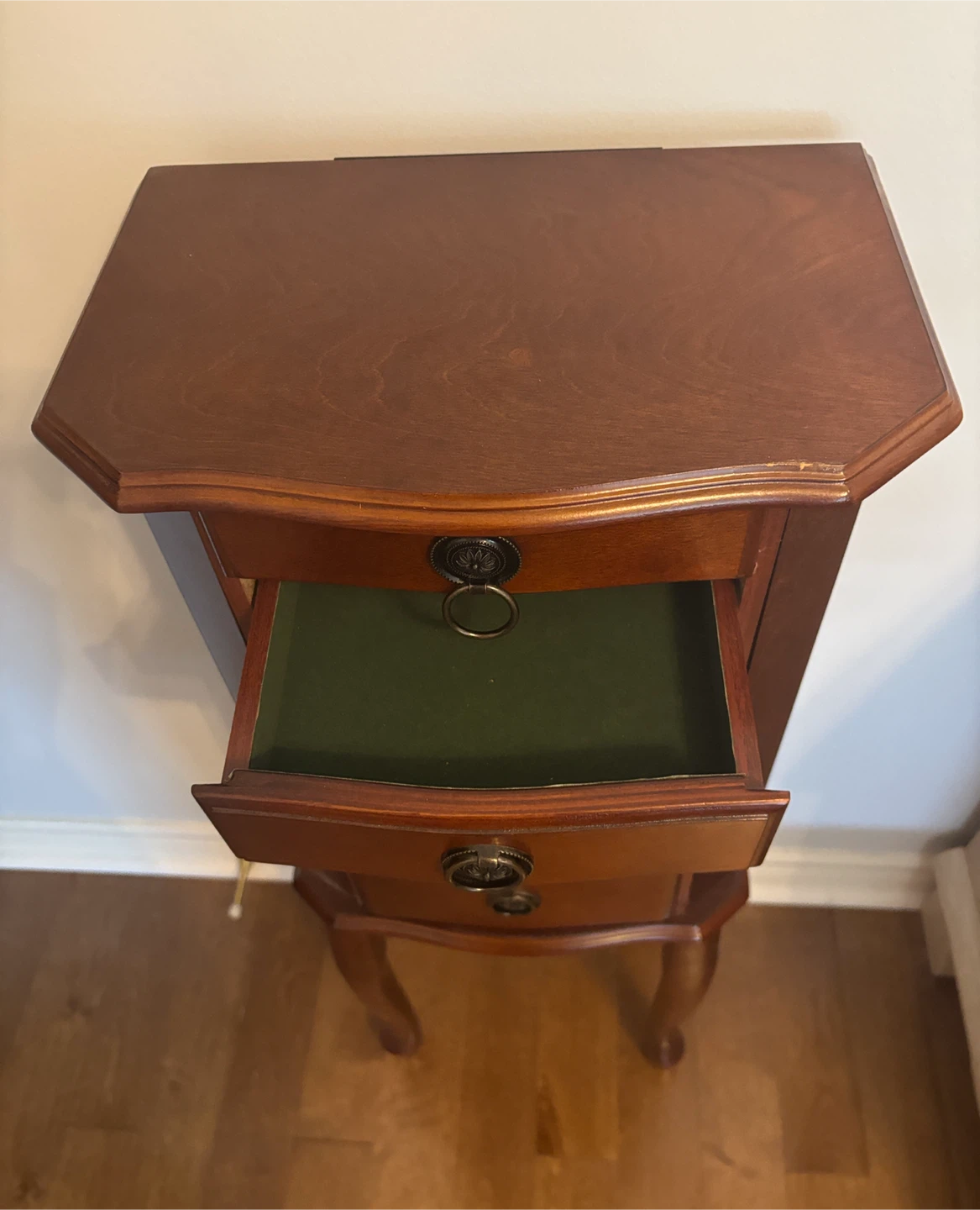 Wooden Jewellery Armoire with Mirror - photo 3