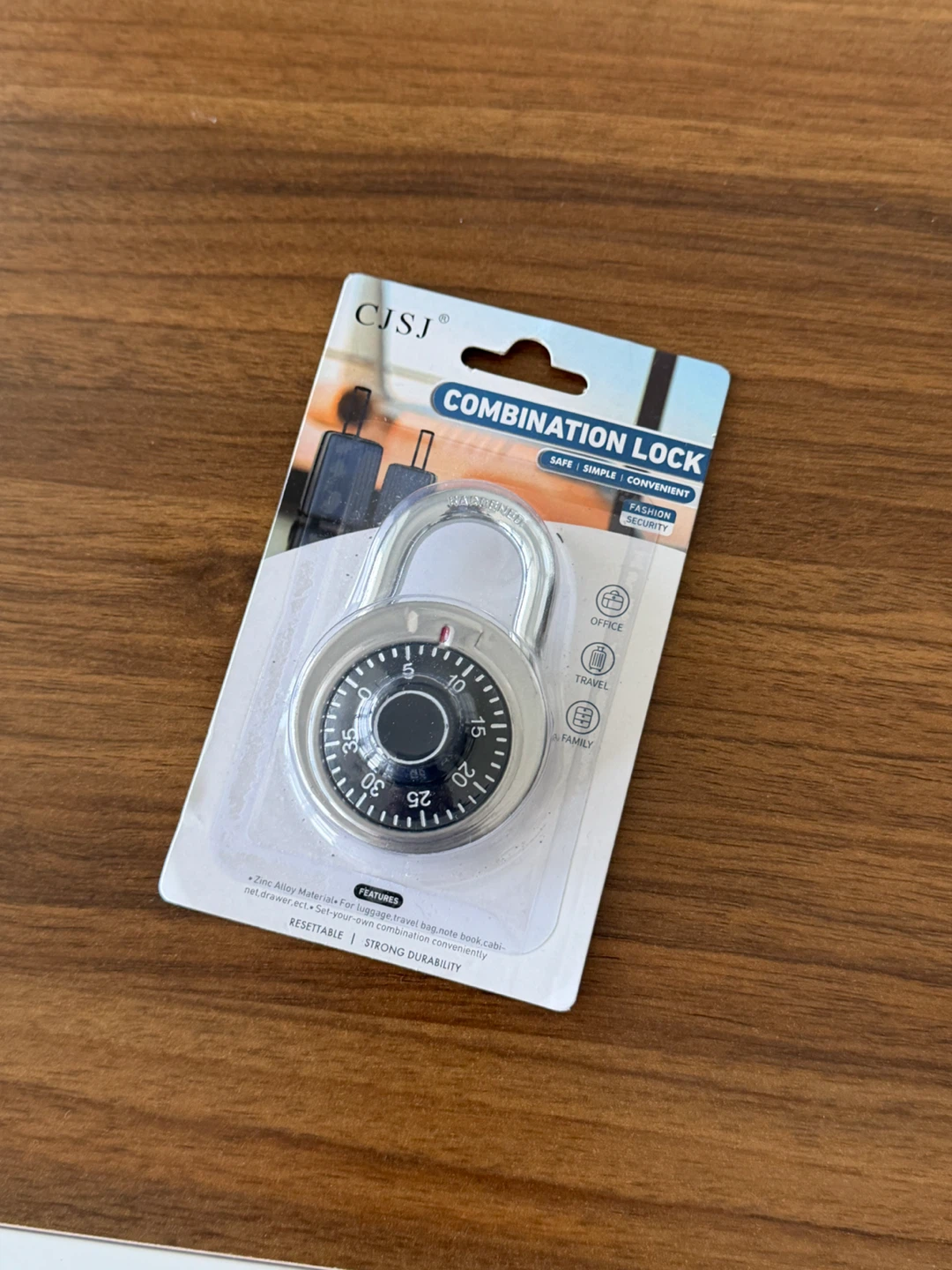CJSJ Combination Lock - Zinc Alloy