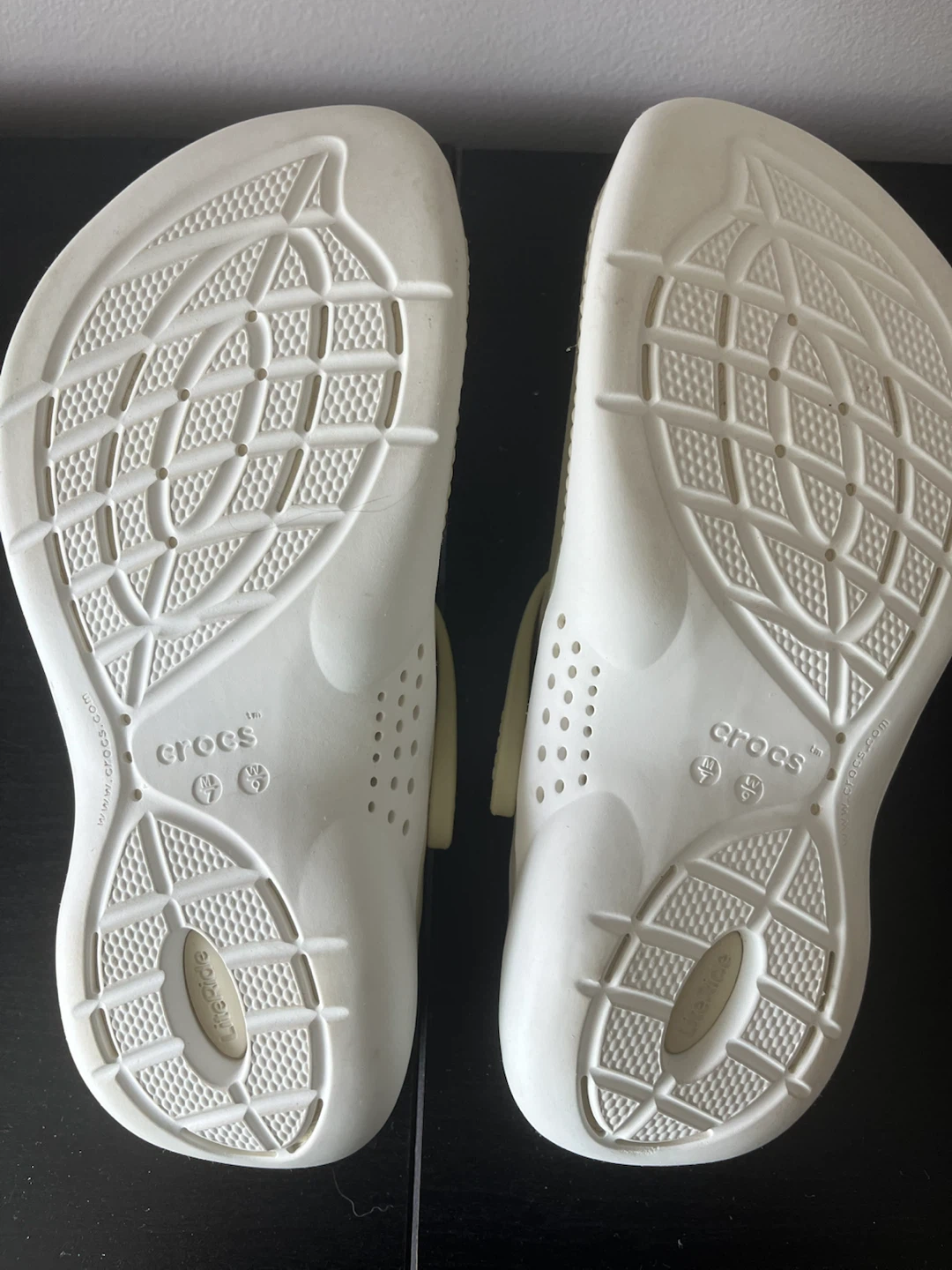 Crocs LiteRide Clogs Beige Size M7 W9 - photo 3