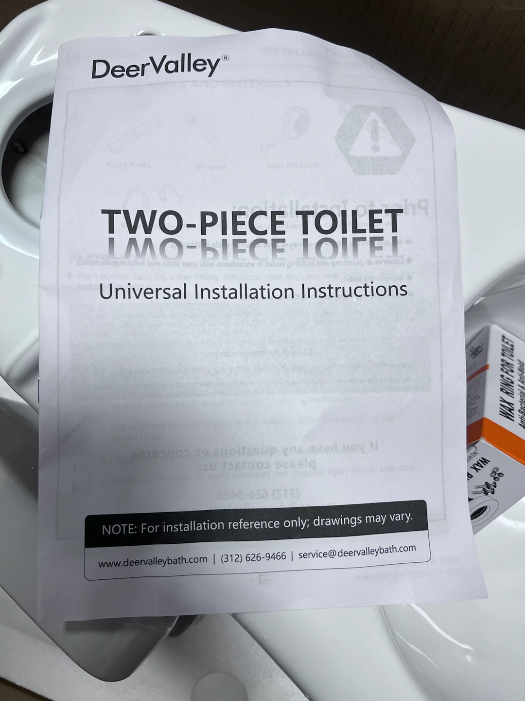 DeerValley Two-Piece Toilet - photo 5