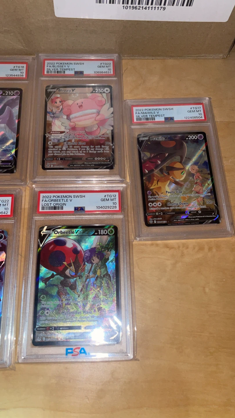 Pokemon psa10 slabs - photo 3