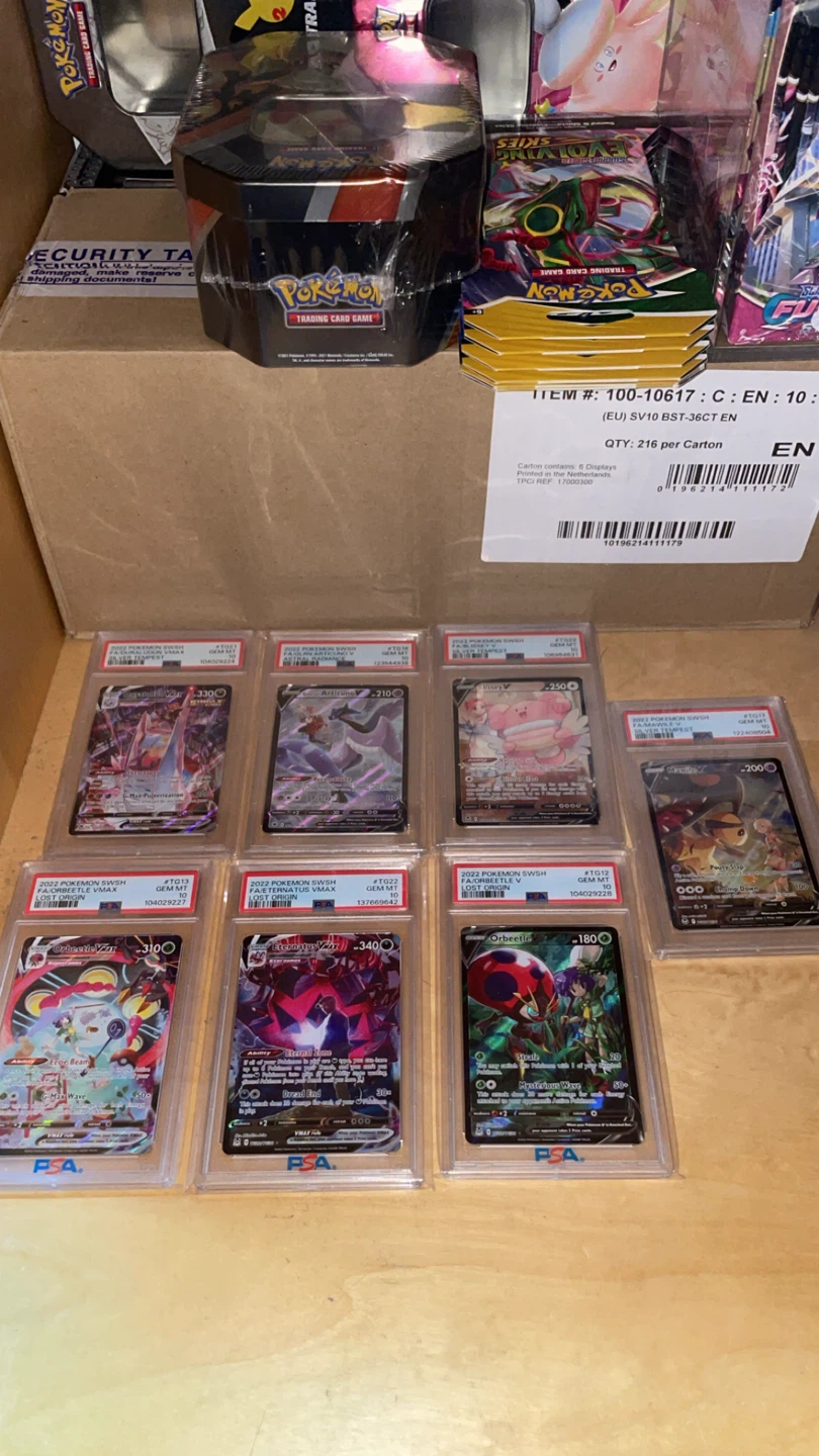 Pokemon psa10 slabs - photo 2