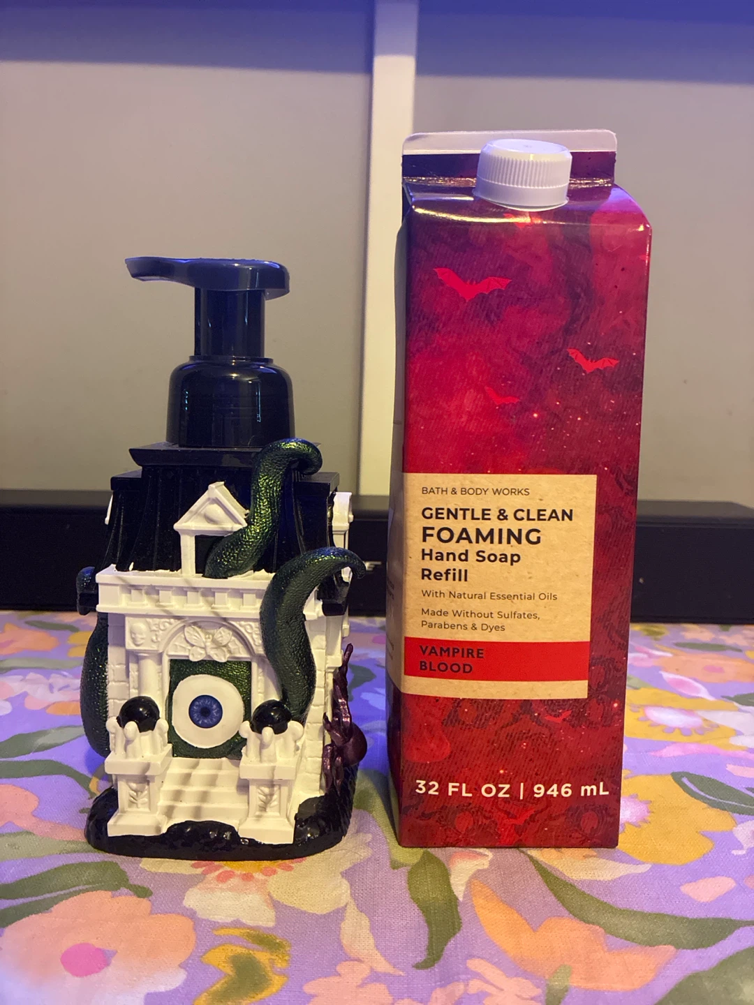 BBW 2024 Haunted House Foam Soap Dispenser and Refill