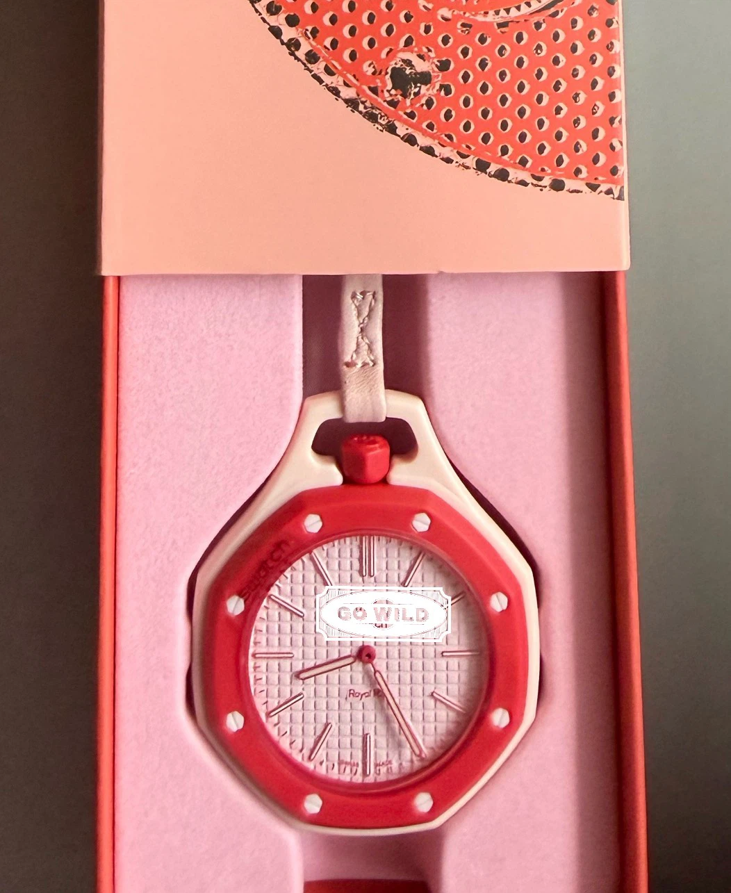 Royal Style Pink & Red Watch