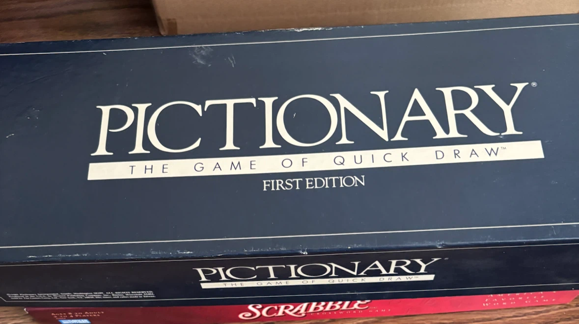 Pictionary First Edition Board Game
