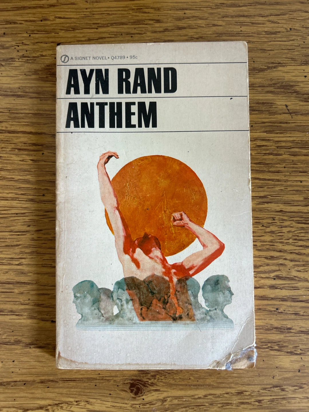 Ayn Rand Anthem Paperback Book