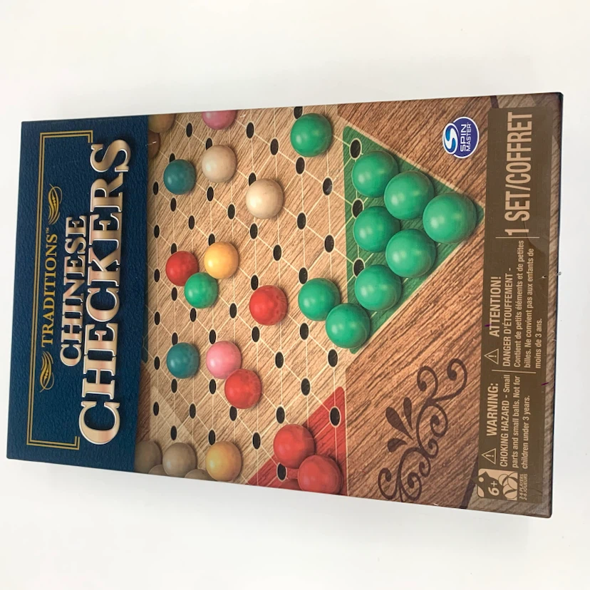 Chinese Checkers Board Game Family Game Complete Traditions Set