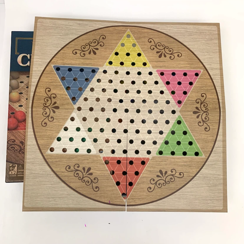 Chinese Checkers Board Game Family Game Complete Traditions Set - photo 3