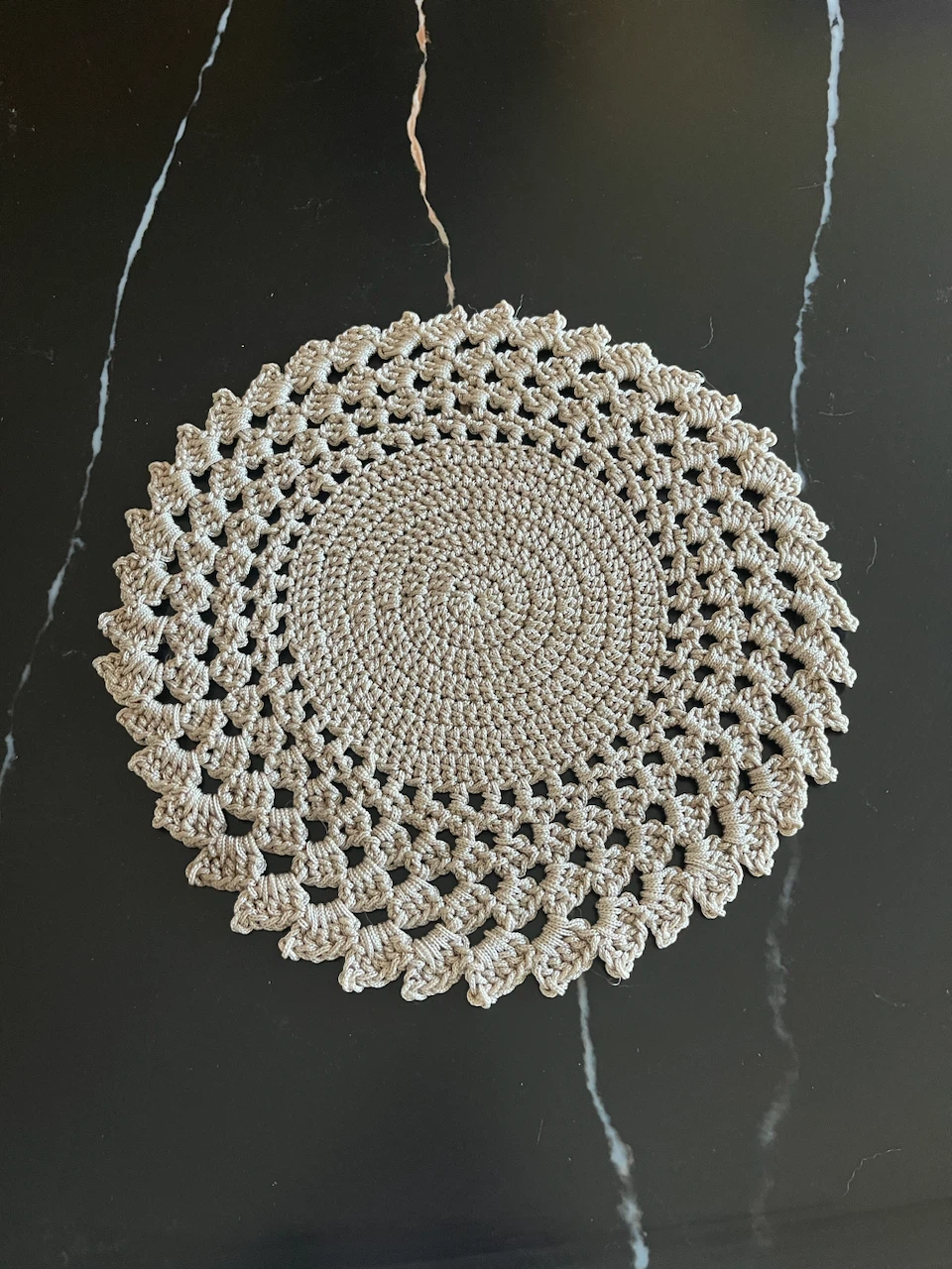 Handmade Crocheted Doily