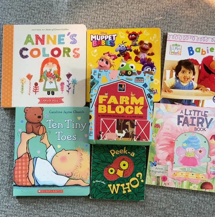 Bundle of 6 Kids' Board Books