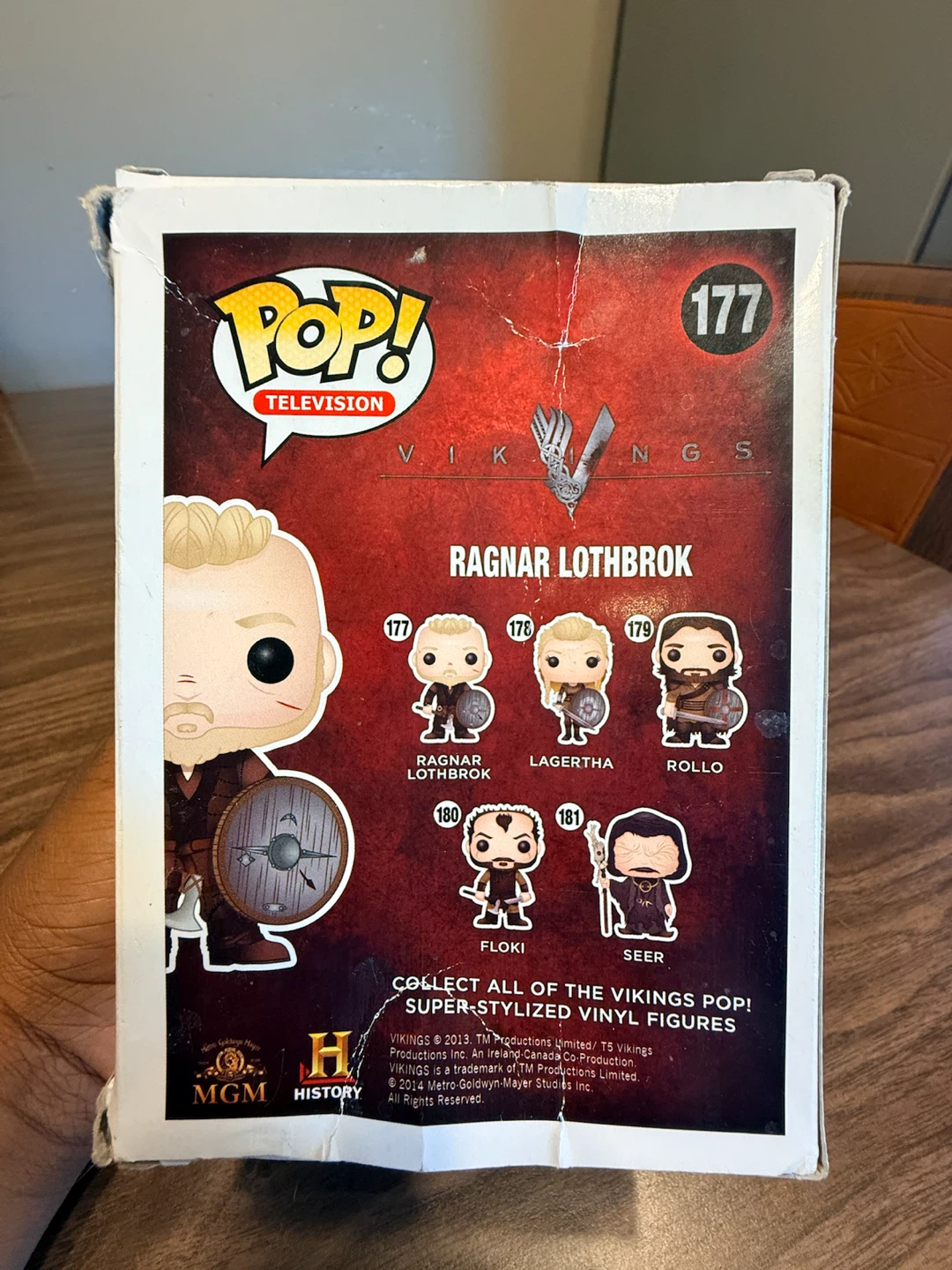 FUNKO POP! TELEVISION – VIKINGS #177 RAGNAR LOTHBROK - photo 5
