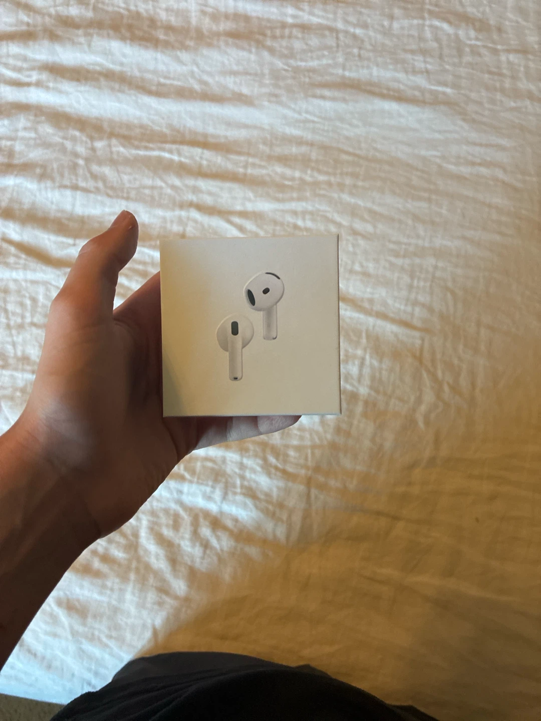Apple AirPods fours with active noise, cancellation