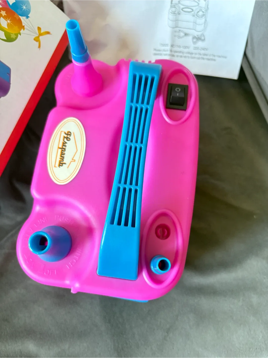 Pink Electric Balloon Pump - photo 2