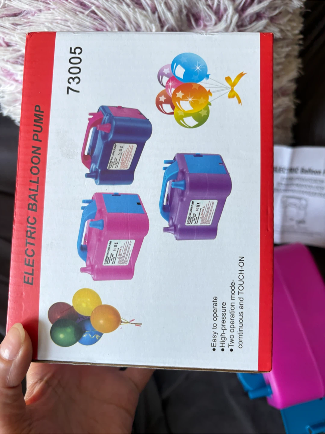 Pink Electric Balloon Pump - photo 4