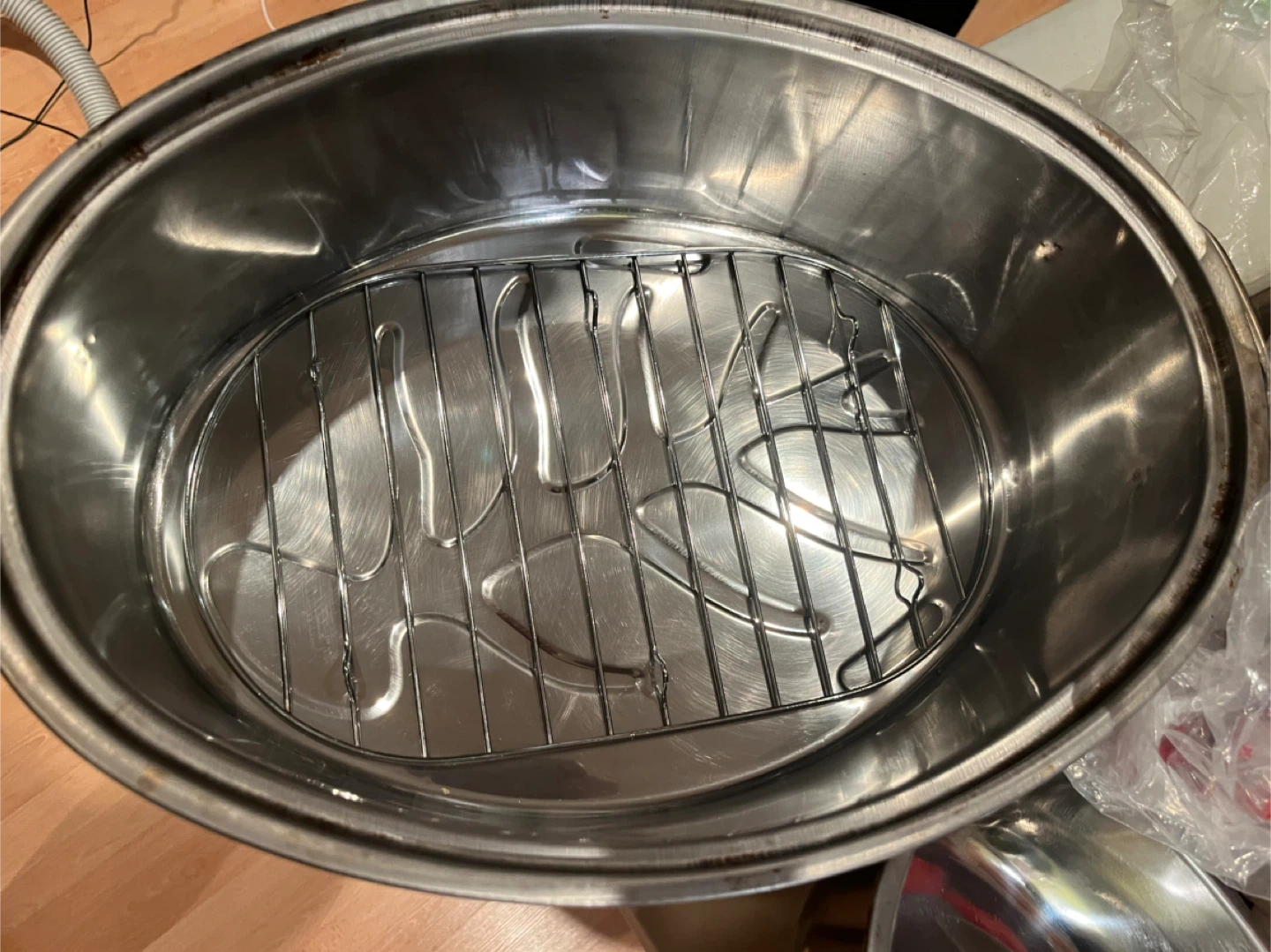 Home Styles Stainless Steel Roaster with High Dome Cover - photo 4