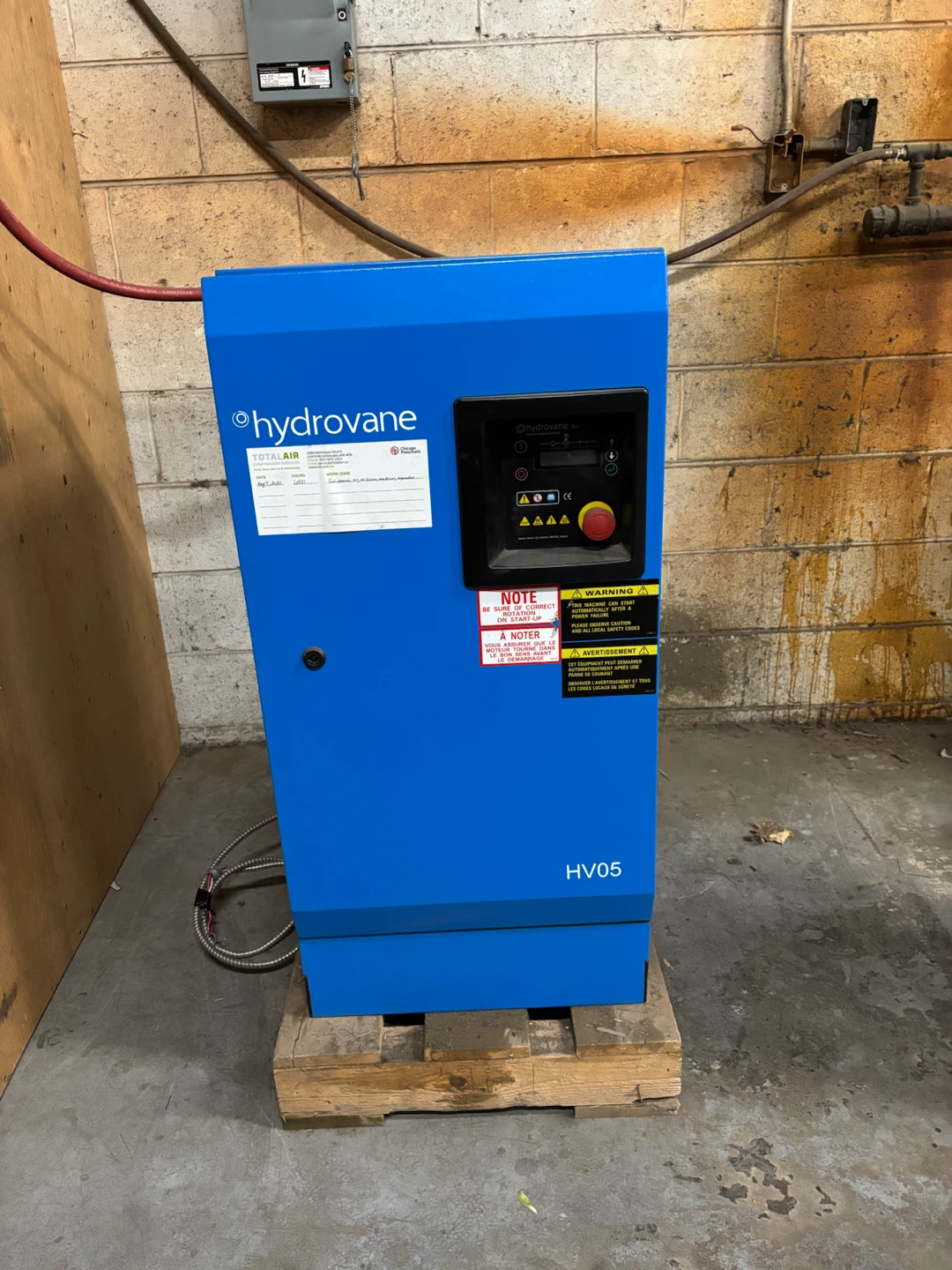 Hydrovane HV05 Air Compressor