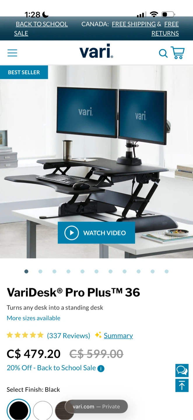 VariDesk Pro Plus 36