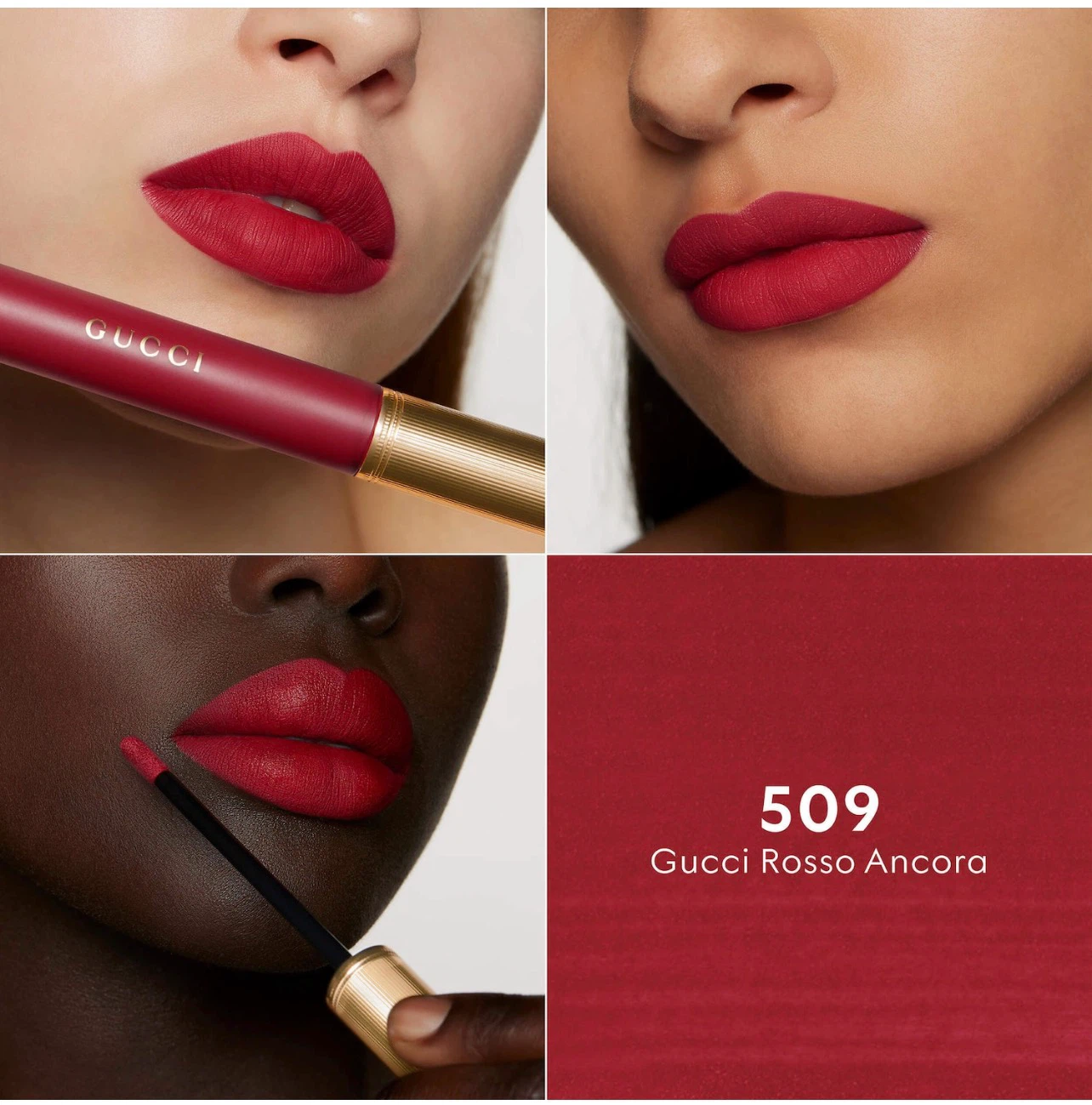 Gucci Transfer-Proof Matte Liquid Lipstick - 509 Rosso Ancora - photo 2