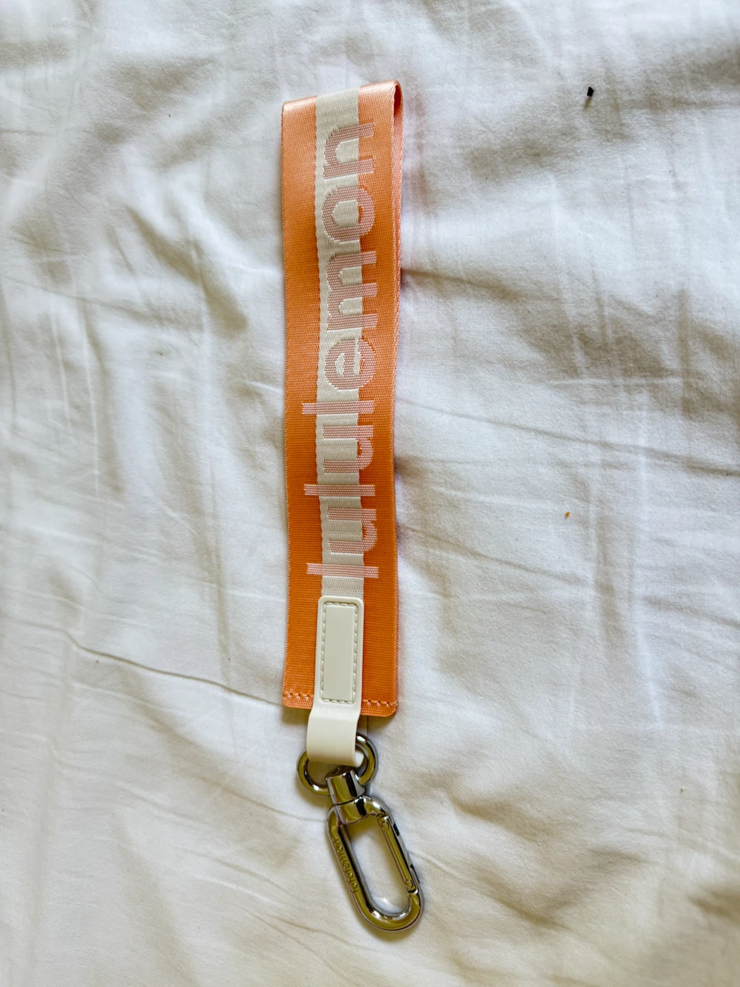 Lululemon never lose Keychain