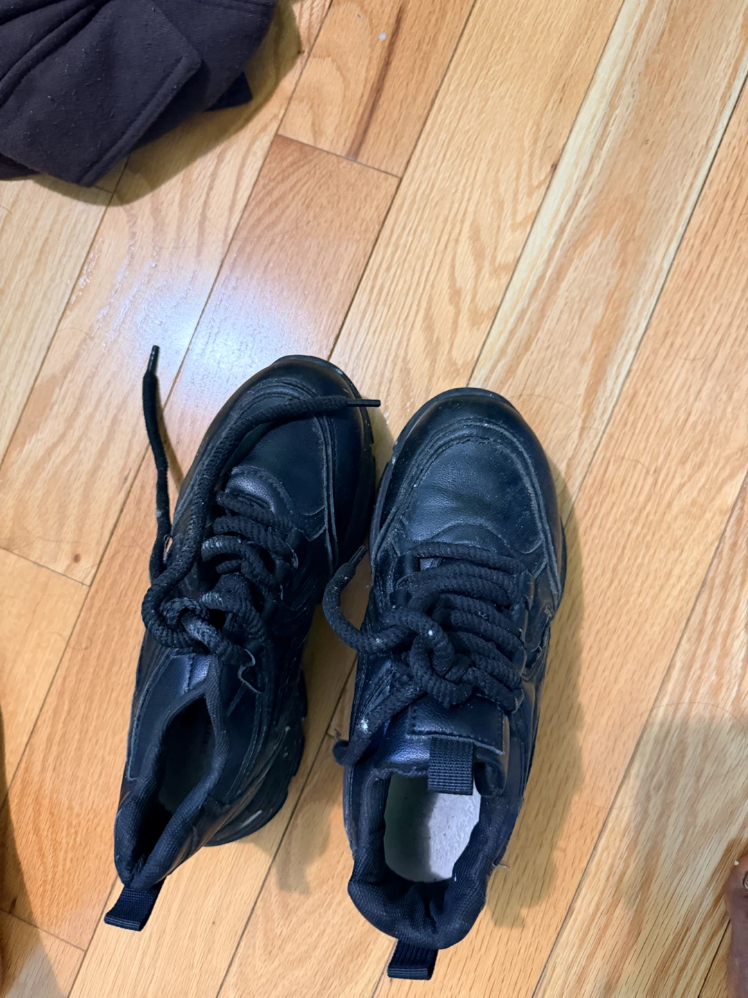 Black Chunky Sneakers - photo 2