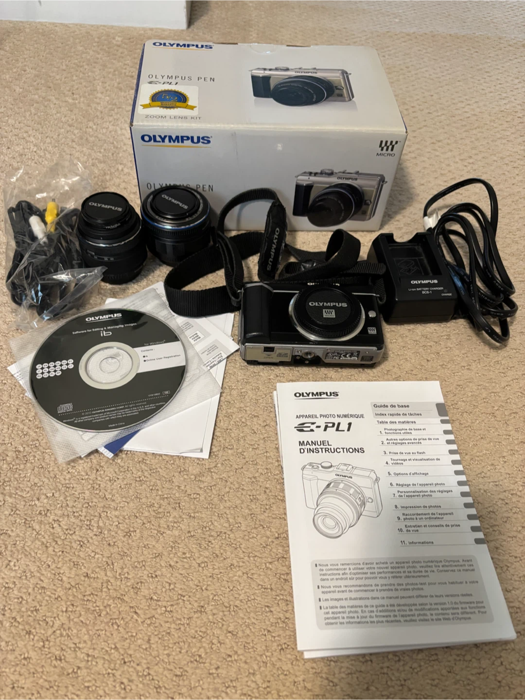 Olympus PEN E-PL1 Mirrorless Camera Kit