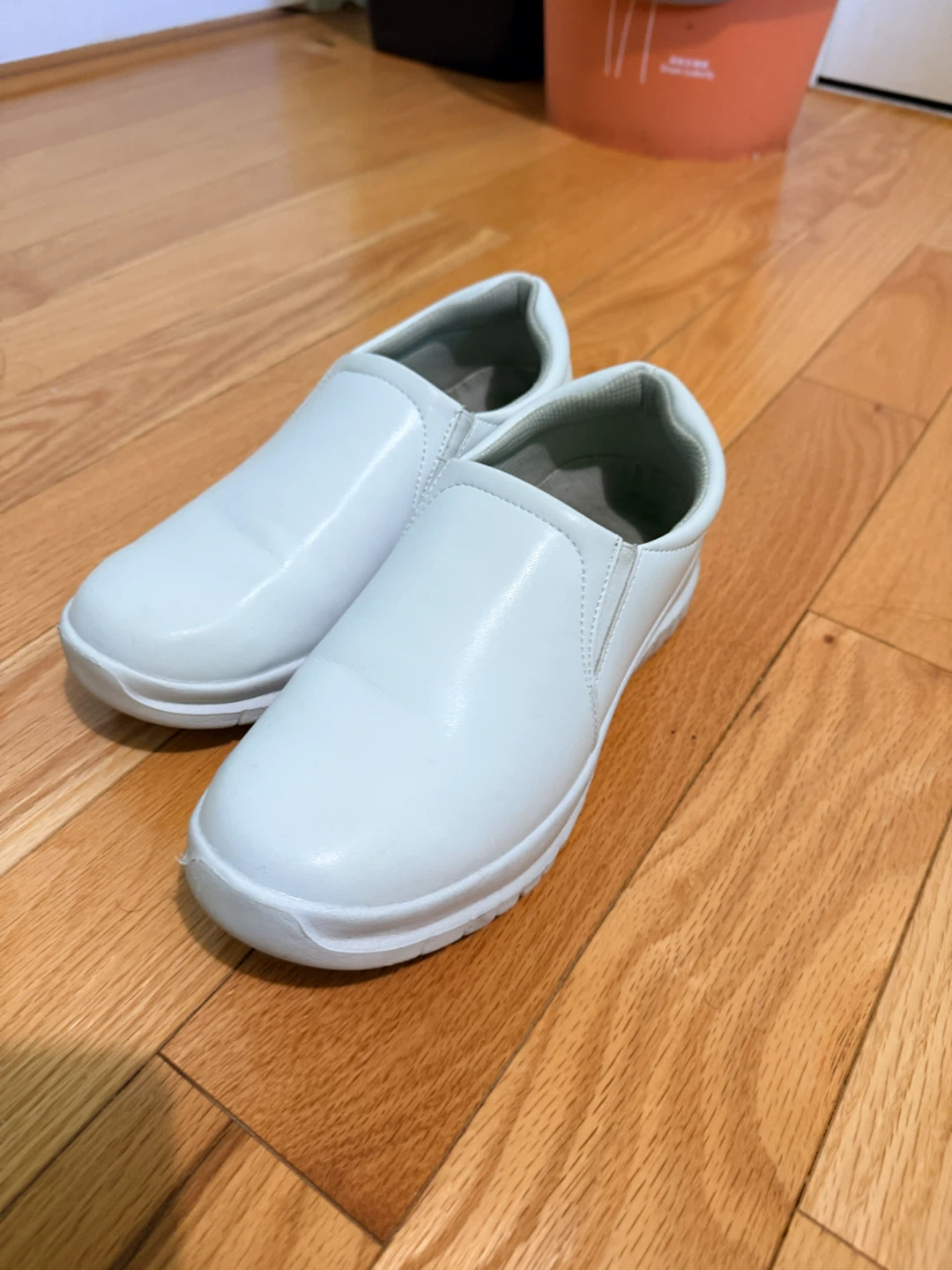 White Slip-On Shoes - photo 2