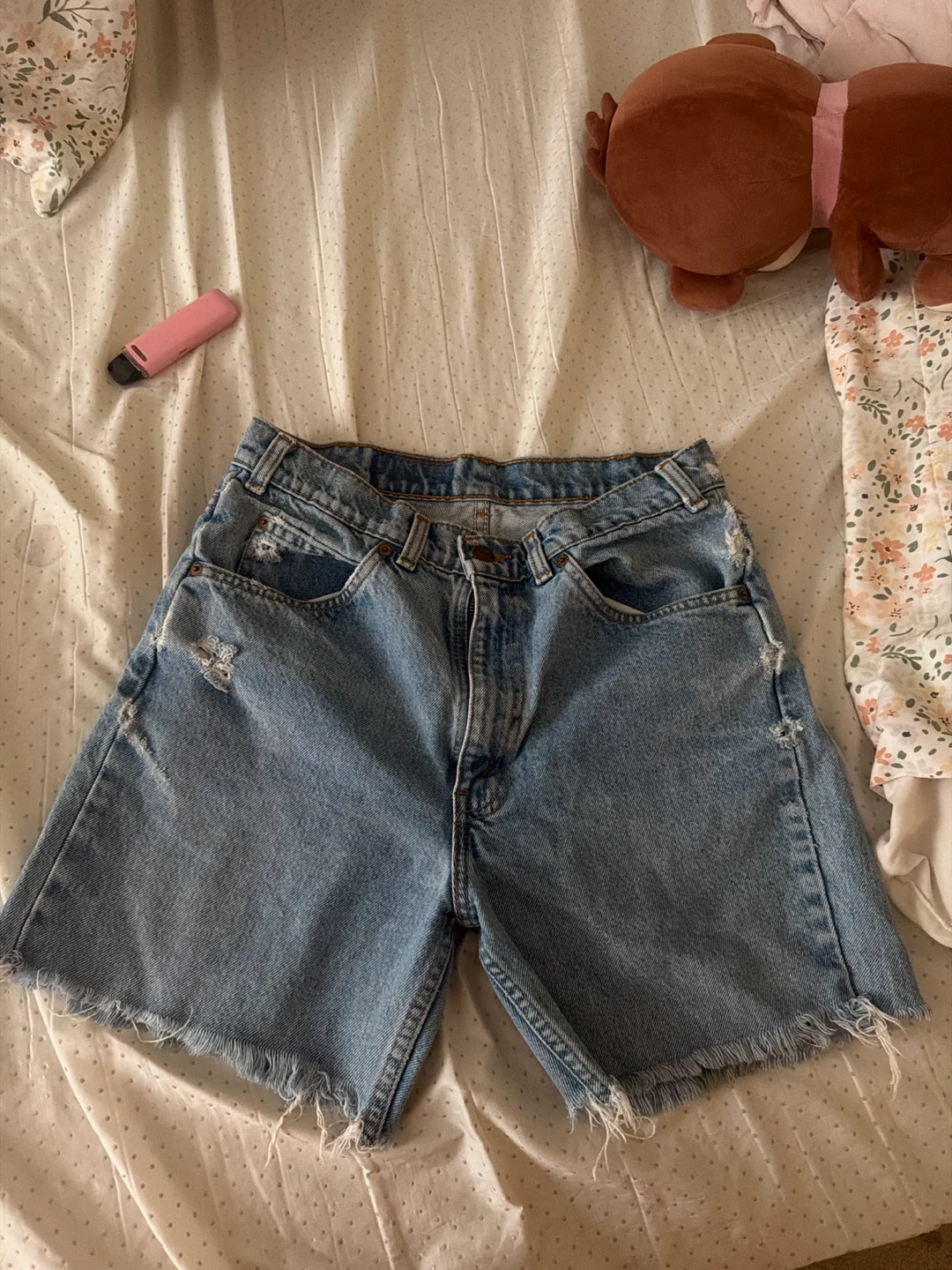 Levi's Denim Cut-Off Shorts