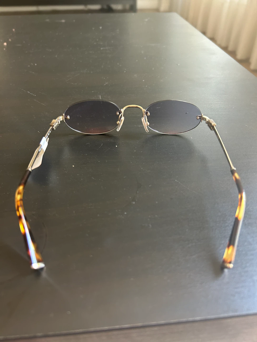 Miu Miu MU A54S Oval Rimless Sunglasses - photo 3